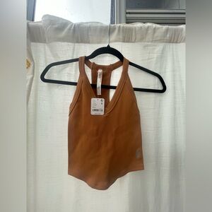FP Movement by Free People Tan Racerback Tank